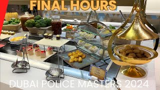 What's For Dinner at the Dubai Police Masters 2024?