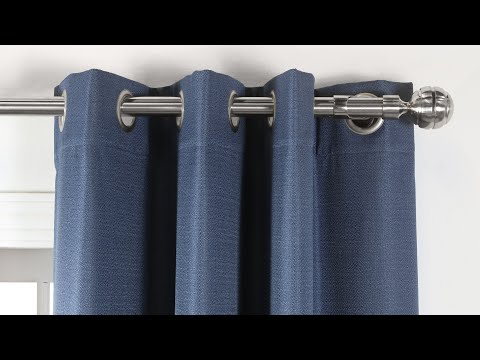 Curtain Rod And Brackets Set