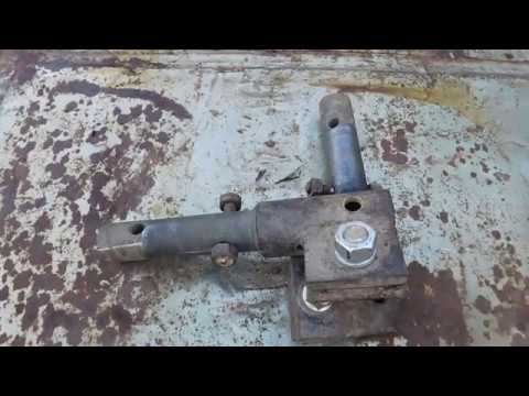 Решение проблемы с износом оси мотоблока.