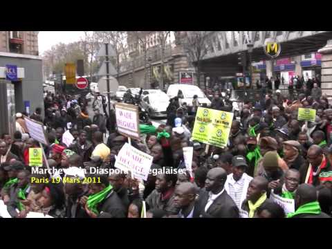 Marche de la Diaspora sngalaise de Paris - 19 mars...
