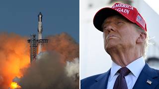 🔴 Watching a Rocket Launch + a Trump Speech later