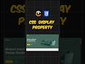 CSS Display Property Explained in Tamil #css #Tamilcoding