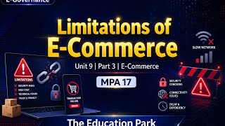 Famous MPA 17 Unit 9 E-COMMERCE Part 3: Limitations & Challenges of E-Commerce | The Education Park |IGNOU Profile