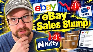 eBay Sales Slump, Hidden Offers Bug & a Scary Nifty Crosslisting Surprise