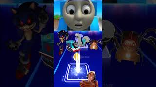 Sonic Exe Vs Thomas Spider Exe Vs Choo Choo Vs Tiles Hop #Shorts