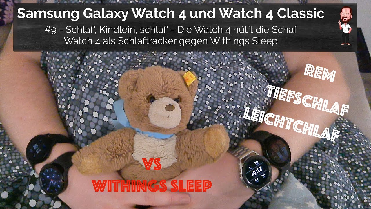 Samsung Galaxy Watch 4 / Watch4 Classic 9 Schlaf, Kindlein, schlaf