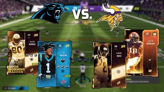 Can the BEST Panthers Theme Team Defeat the BEST Vikings Theme Team? | Madden 23 Ultimate Team