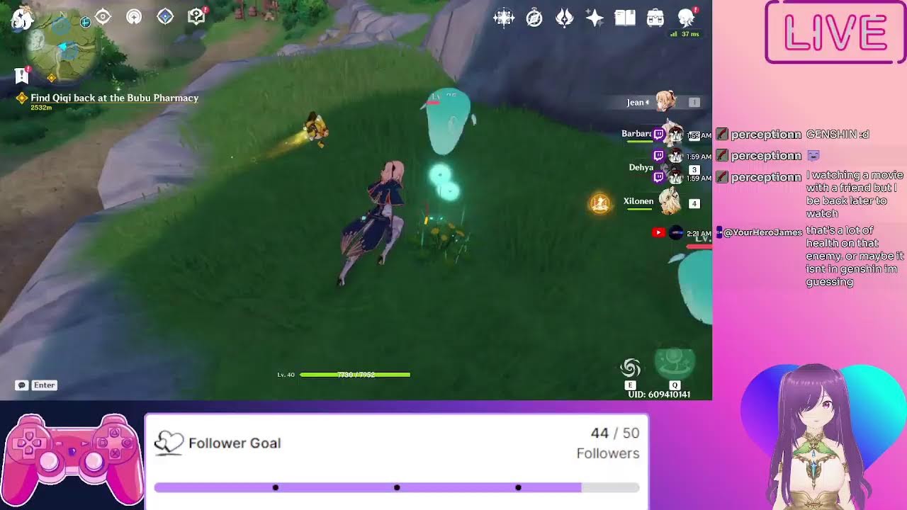 Genshin Impact Grinding for Exp