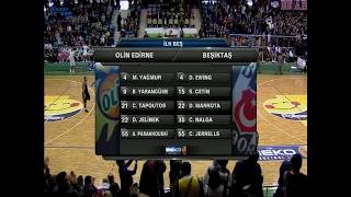Olin Edirne - Beşiktaş  BBL Klip