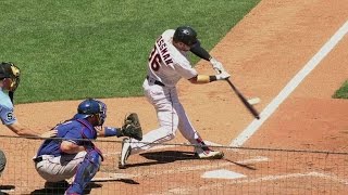 TEX@MIN: Grossman plates Dozier with a single