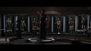 Iron Man 3 Movie Suit Up Scene.