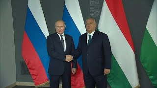 Орбан принимает Путина