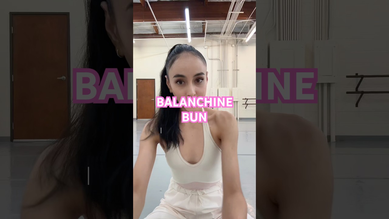 BALANCHINE BUN #hairstyle#hairtutorial#balanchine#balanchinebun#ballerina#balletclass#ballet