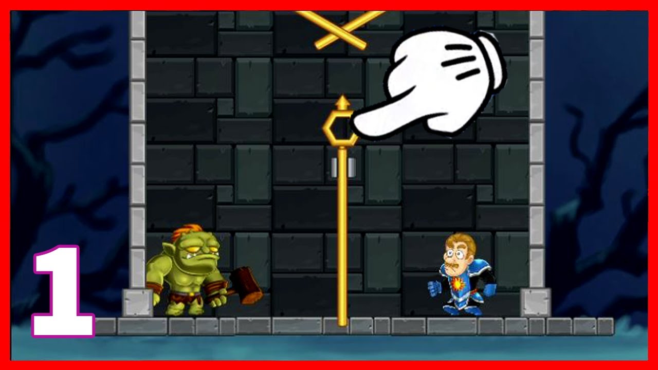 Hero Rescue How To Loot & Kill The Goblin Part 1 - Pull the Pin (Android,iOS) - YouTube