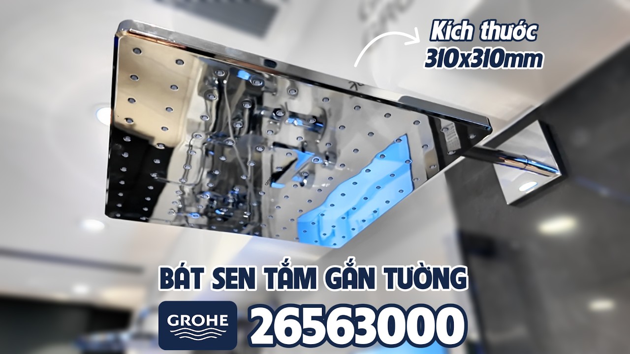 Bộ bát sen tắm gắn tường Rainshower Mono 310 GROHE 26563000