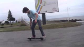 Waveboard kickflip
