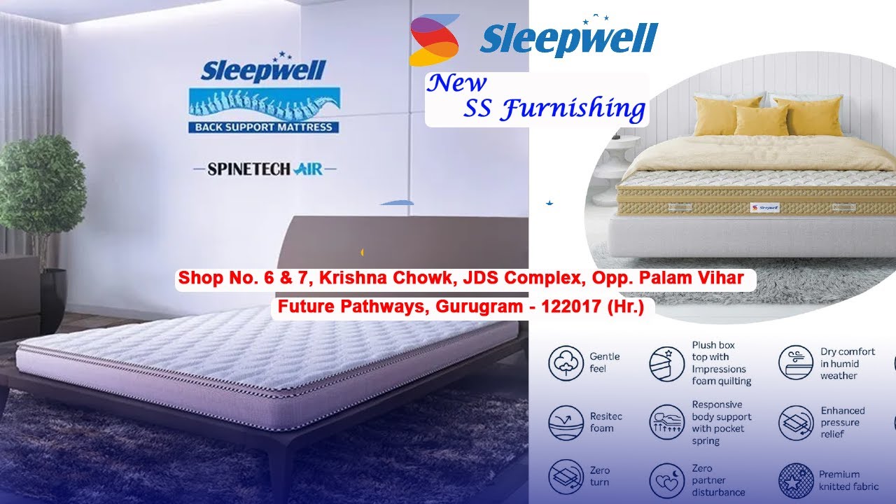 Sleepwell Mattress Store New SS Furnishing Home Decore Item Shop In