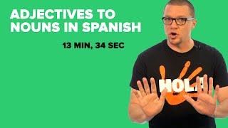 Turn Adjectives into Nouns in Spanish (S03E04)