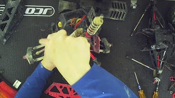 Arrma Nero Teardown Part 6 Remove chassis plate explain how to remove motor servo receiver etc