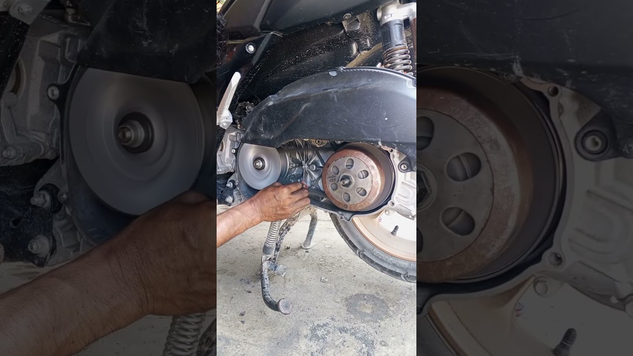 Tutorial dan cara servis cvt nmax new