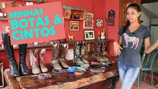 Minhas Botas E Cintos