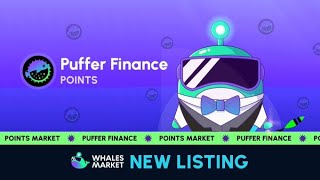 Puffer finance Airdrop for restakers