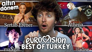 TURKSE EUROVISIELIEDJES! (Sertab Erener, Athena, Hadise, maNga | Reactie)