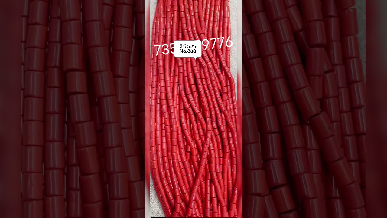 T. Coral beads #Agrawalinternational We have supply of all types of precious, semi preci