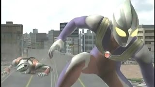 ULTRAMAN  TIGA  FIGHTING  IN  FE3 \u0026 FER