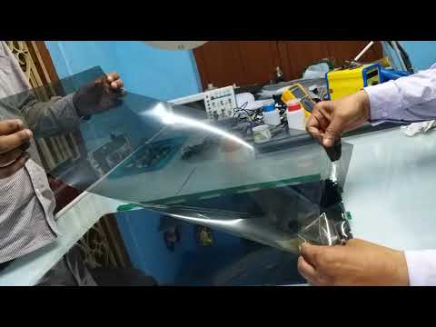 HOW TO FIX POLARIZE FILM ON LCD PANEL MY METHOD