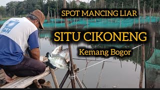SPOT MANCING LIAR SETU CIKONENG KEMANG BOGOR