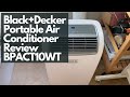 Black and Decker BPACT10WT Portable Air Conditioner, 10,000 BTU, Unbox, Product 360, Product Demo