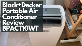 Black and Decker BPACT10WT Portable Air Conditioner, 10,000 BTU, Unbox, Product 360, Product Demo