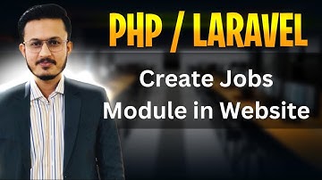 PHP/Laravel Job Portal Project Create jobs on Website in Urdu/Hindi Lecture-9