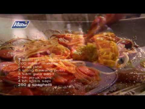 La Fonte Pasta versi Spagheti Sosis Asam Manis 30
