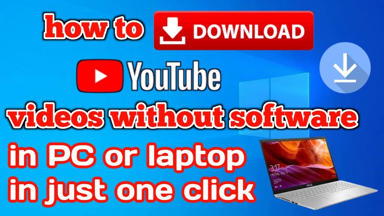 how to download youtube video directly in pc laptop ||pc laptop me ...