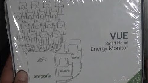 Emporia Vue 2 Installation