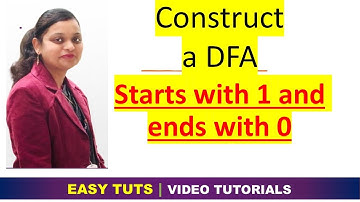DFA Example | Theory of Computation | Automata | EASY TUTS BY PRIYANKA GUPTA
