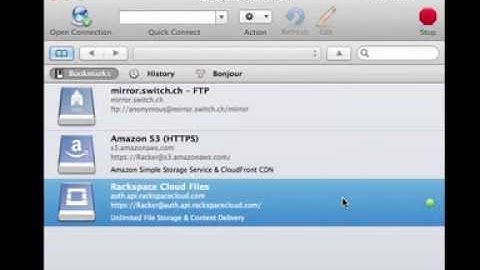 Cloud Backup: Configuring Cyberduck to access Cloud Files