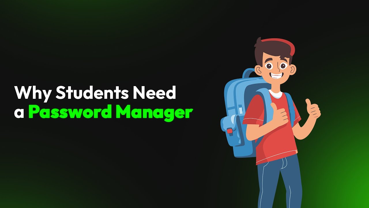 Student Password Manager Why Students Need a Password Manager - YouTube