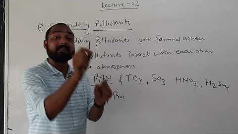 Air Pollutants and Types | @envknipss