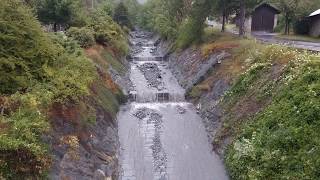 debris flow  21 juillet 2017  Crue torrentielle à Saint Julien Montdenis