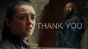 Arya & Sandor // Thank You