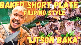 'TENDER JUICY 'BAKED BEEF SHORT PLATE  | FILIPINO STYLE ( LITSON BAKA ) | A MUST TRY
