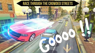 DRIVING IN TRAFFIC - GAMEPLAY | Android | Crazy Jump !! screenshot 1