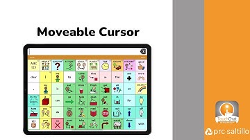 TouchChat Moveable Cursor tutorial