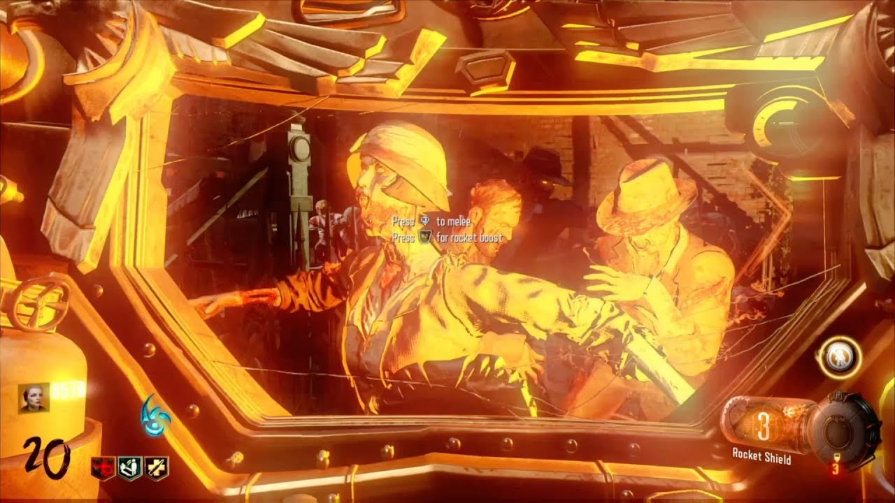 Zombies shield saved my life (BO3)