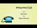 #HearHerCall Campaign with Agi Veres and Mama Shamsa