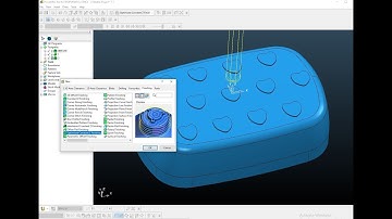 Optimised Constant Z Finishing program in Powermill