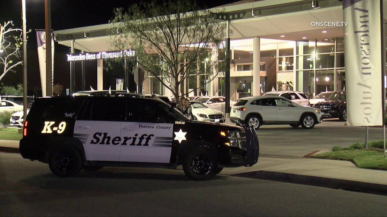 Burglary Crew Steals Safe From Mercedes-Benz Dealer | Thousand Oaks